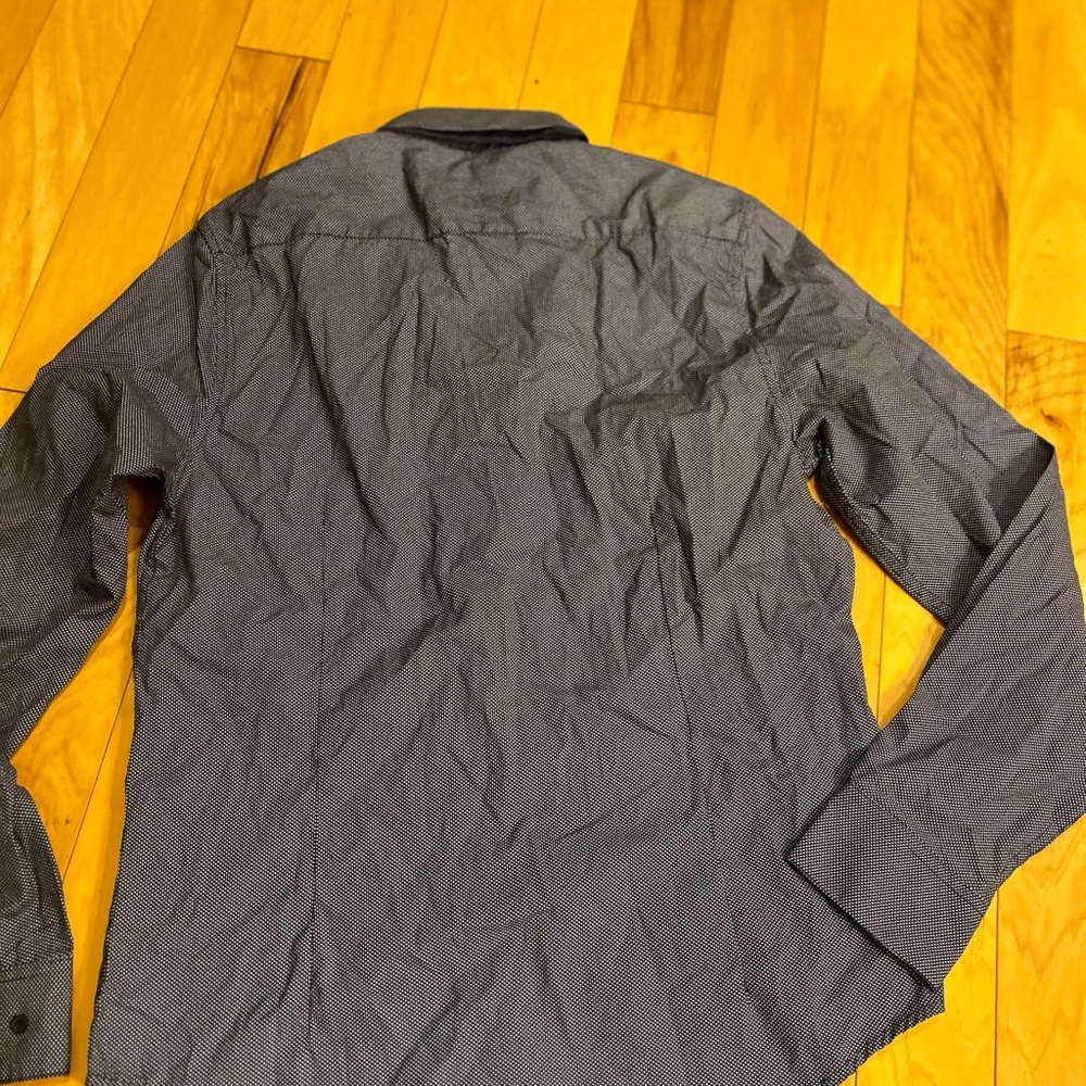 NWT Denim & Flower Men’s Cotton Long Sleeve Cotton Button Down Dress Shirt - Picture 6 of 10